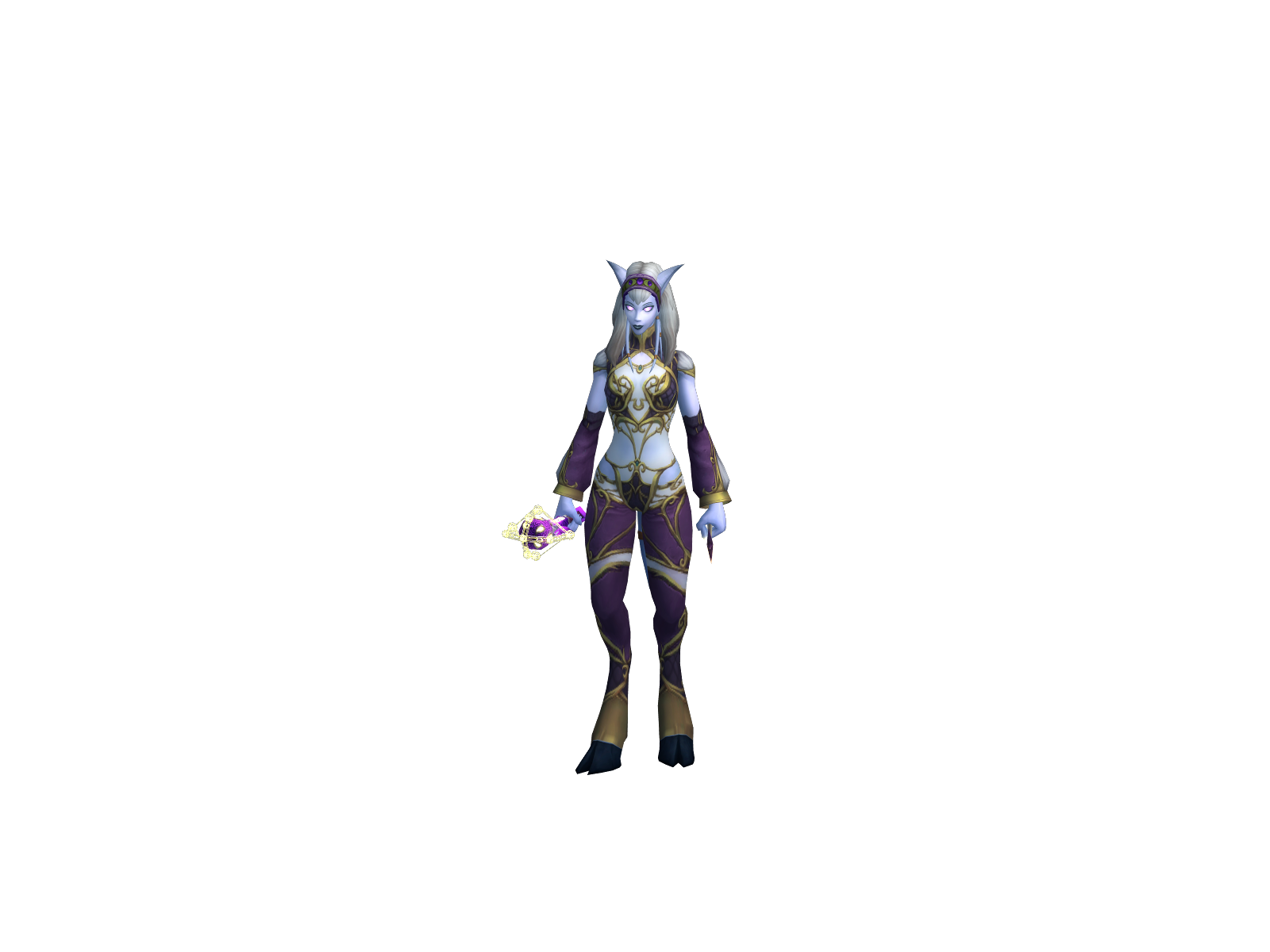 Orihimie 3D character render