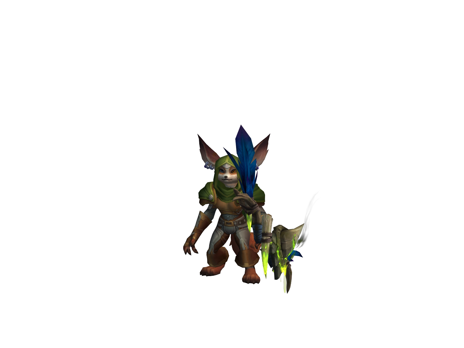 Koshkauwu 3D character render