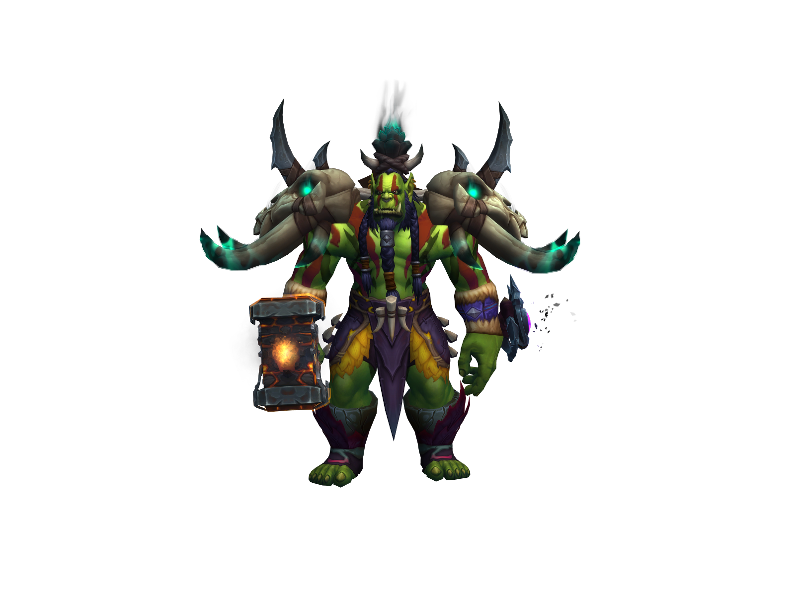 Varokk 3D character render