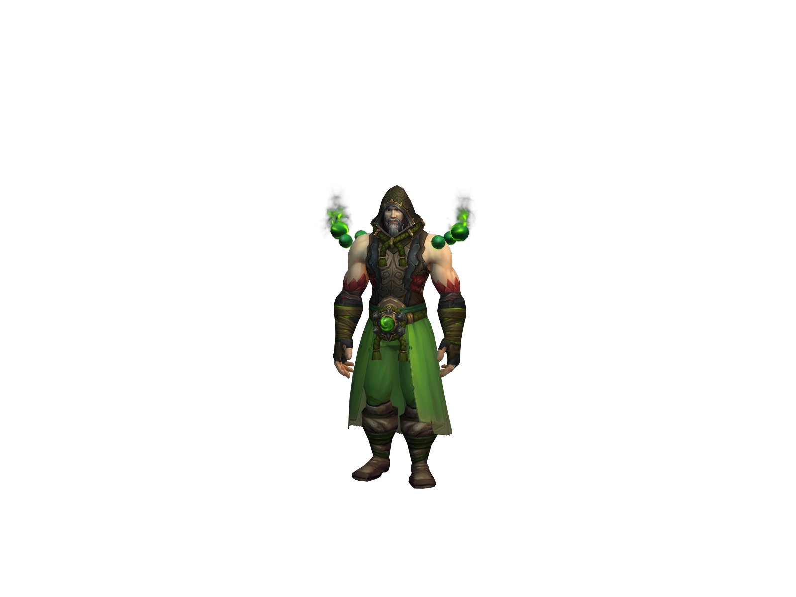Hagano 3D character render