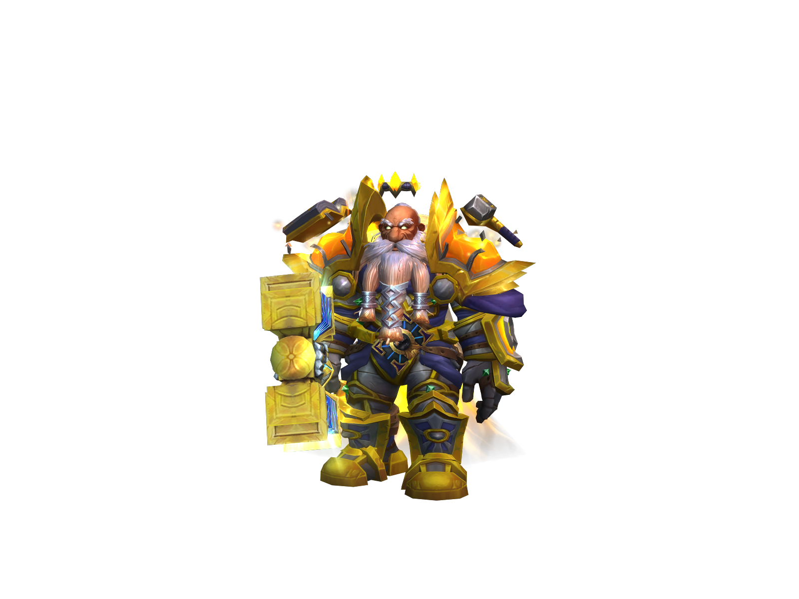 Enaïn 3D character render