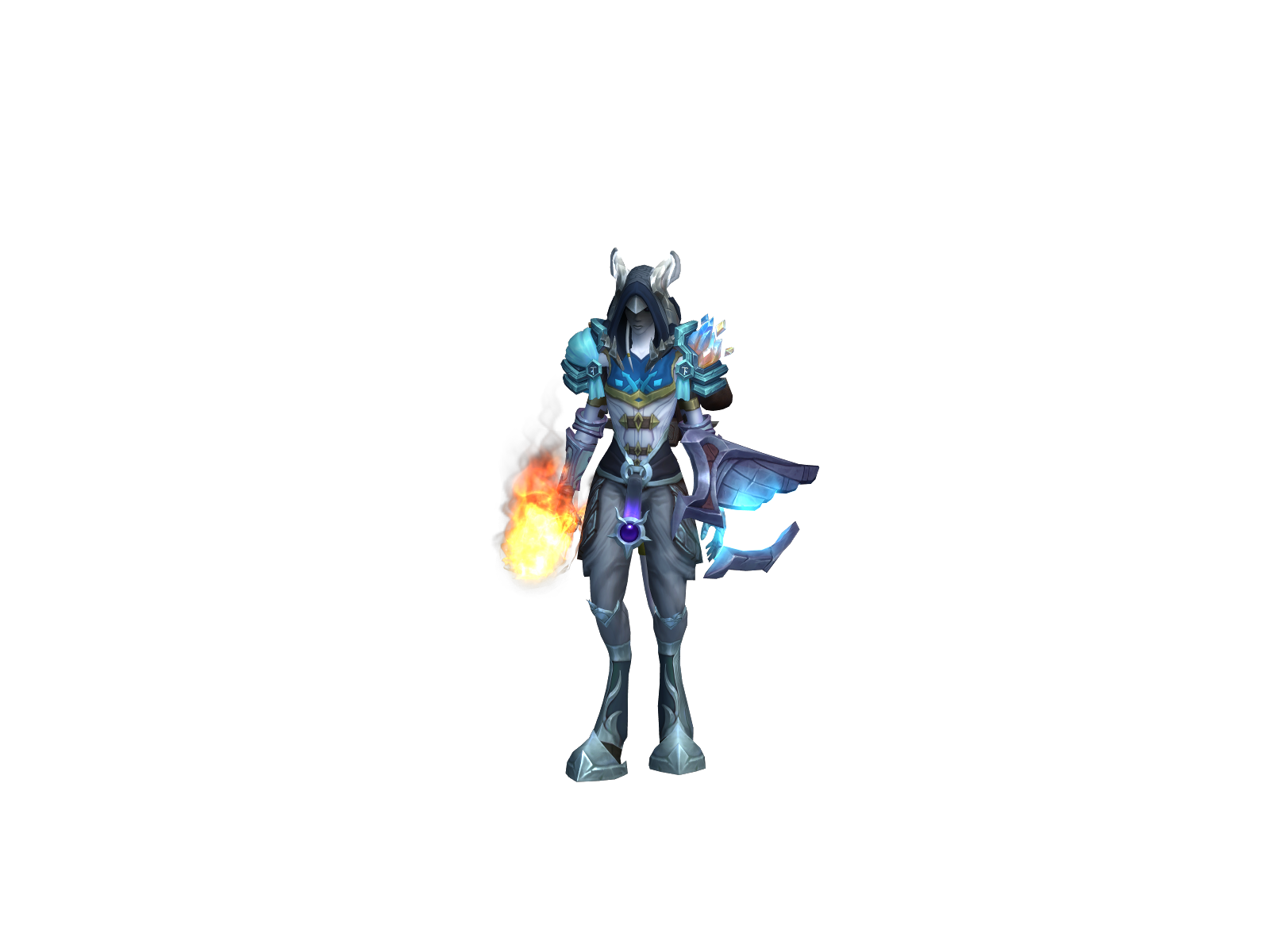 Bloodysky 3D character render