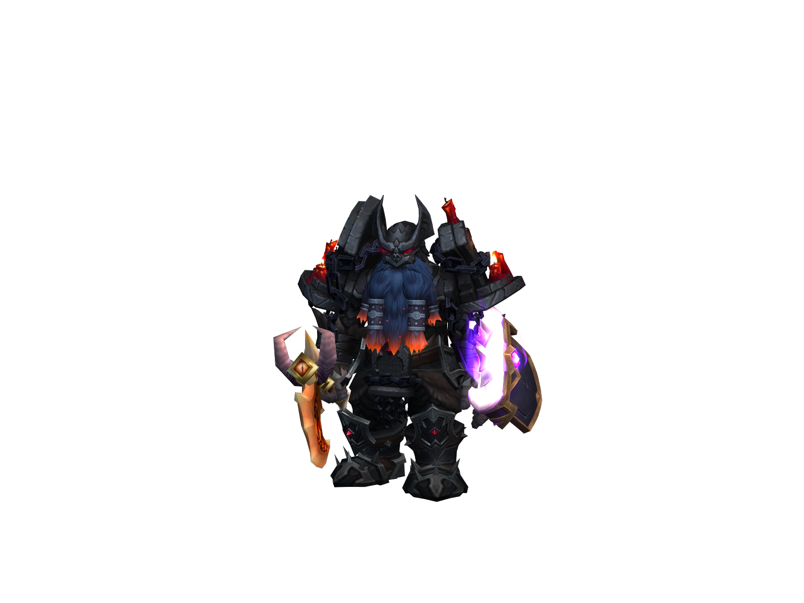 Oleadini 3D character render
