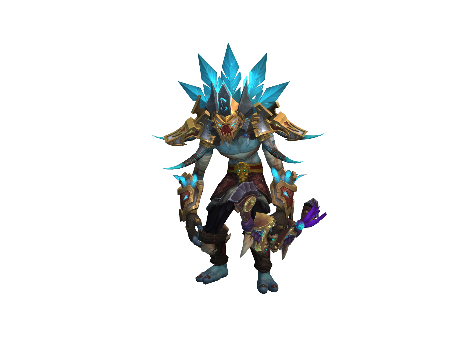 Gørk 3D character render