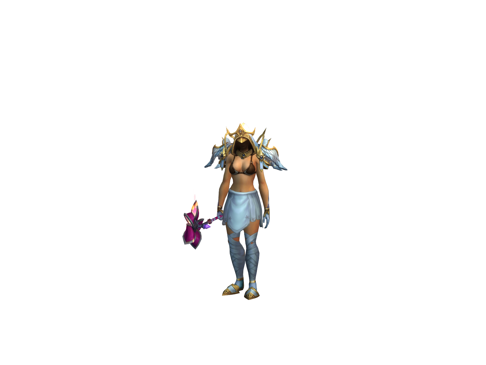 Lovvely 3D character render
