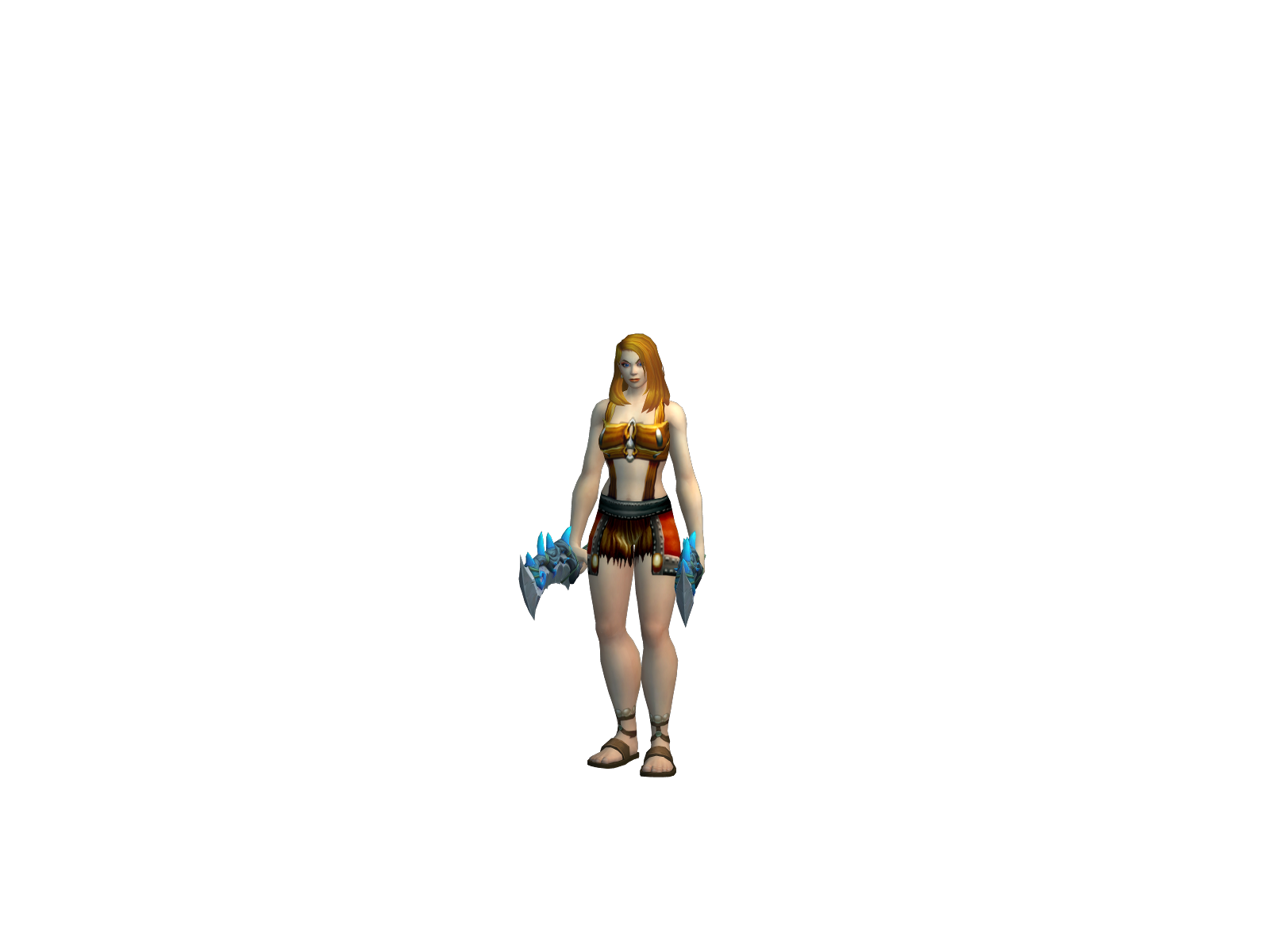 Yunä 3D character render