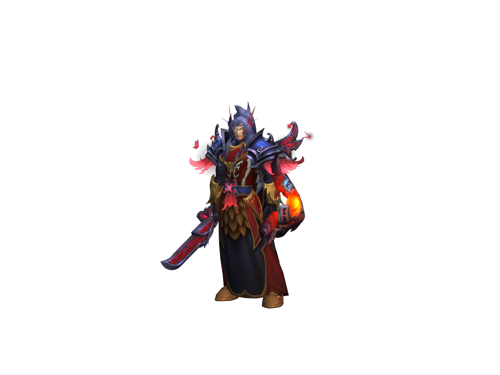 Taladry 3D character render