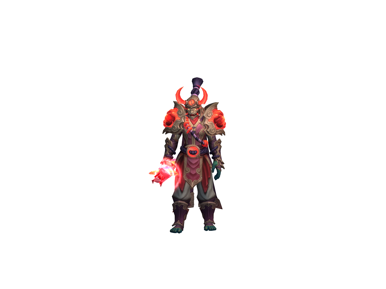 Mijaa 3D character render