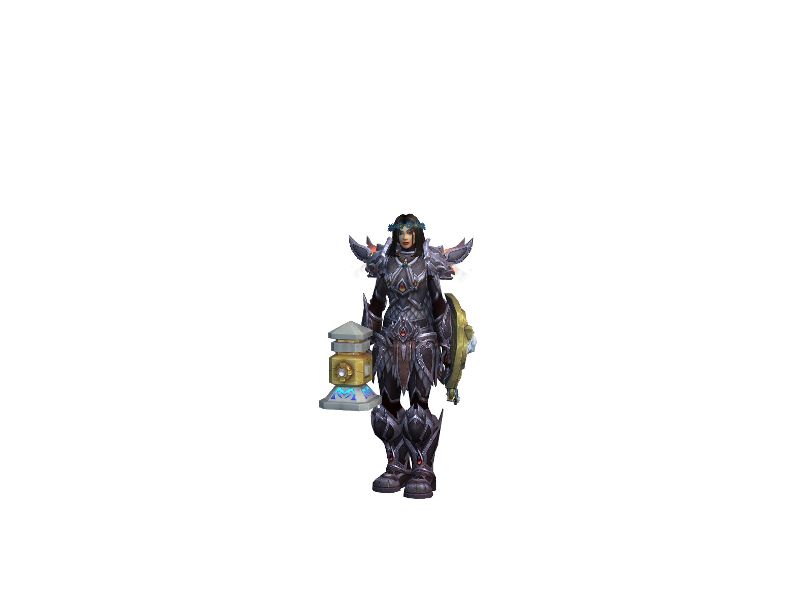 Léslie 3D character render