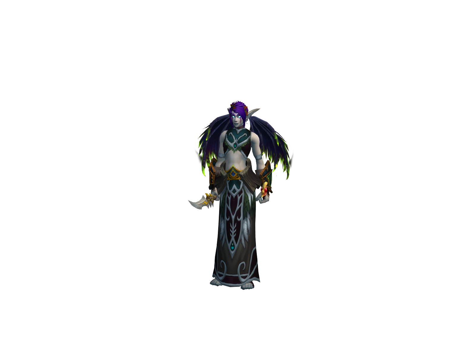 Cayce 3D character render