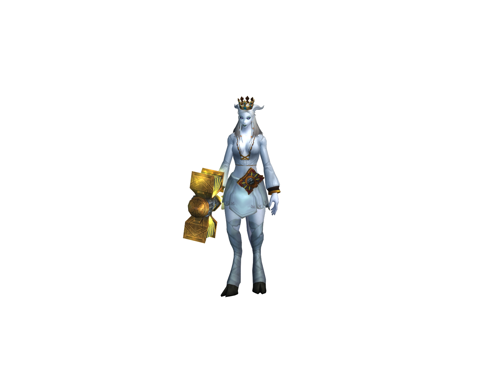 Chàrlotte 3D character render
