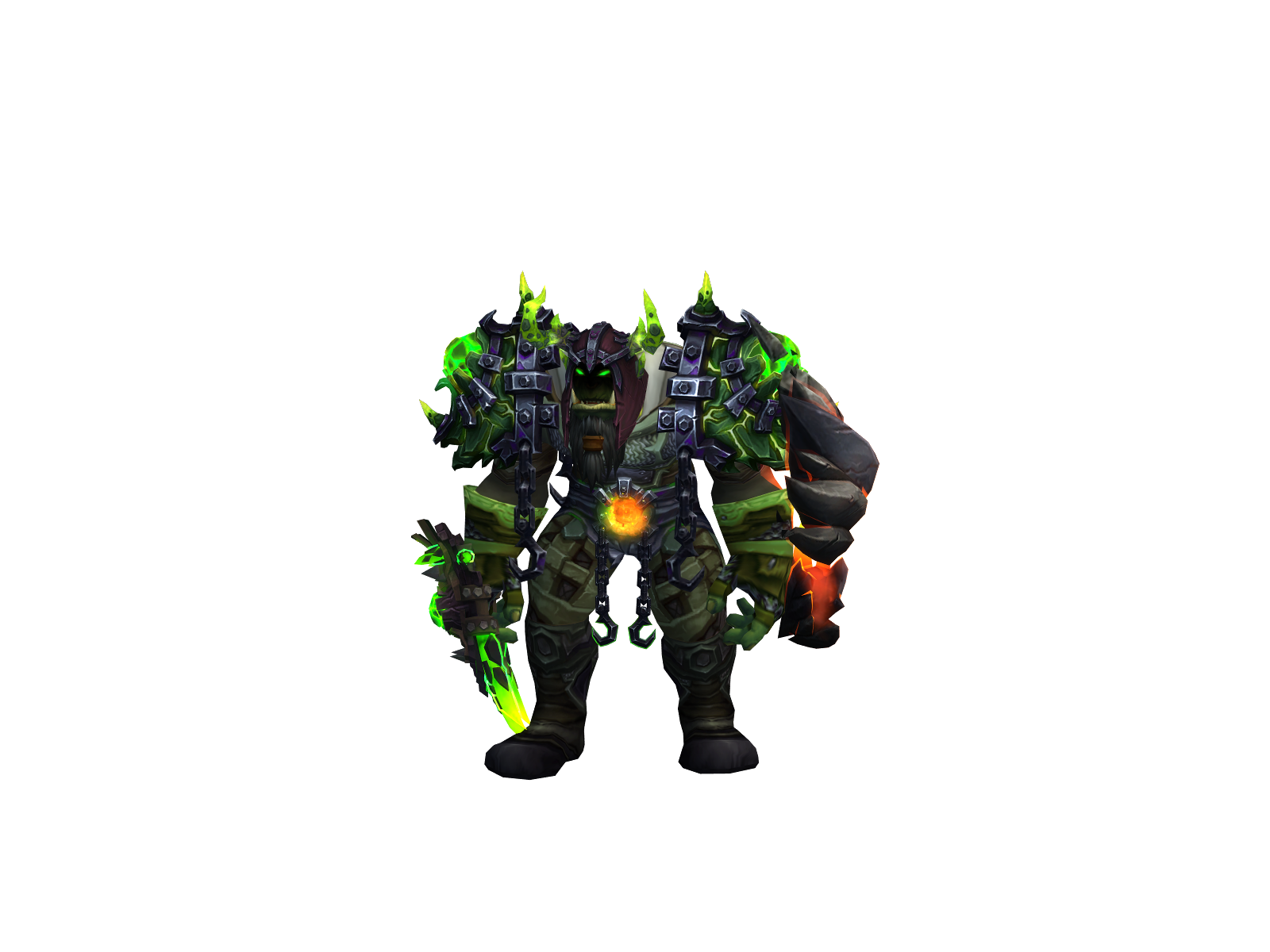 Stratocastêr 3D character render