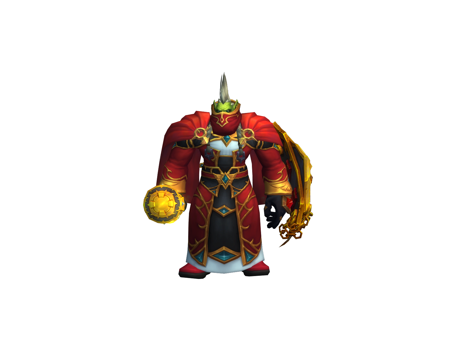 Deusgéo 3D character render