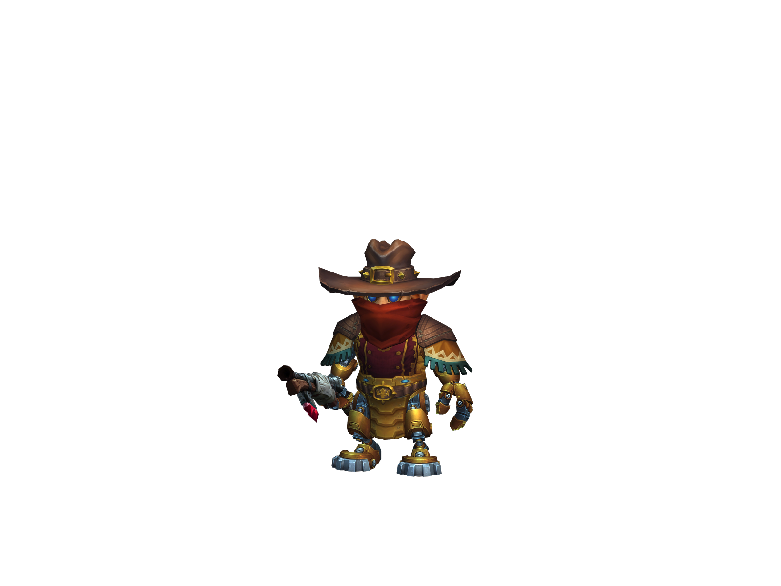 Donrobot 3D character render