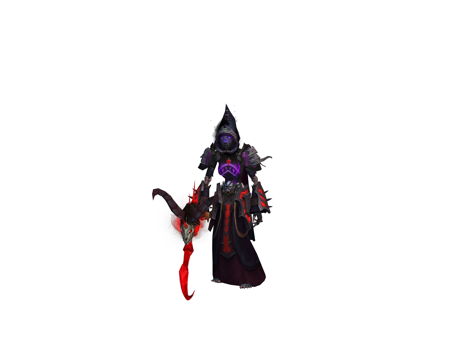 Avadaqedavra 3D character render