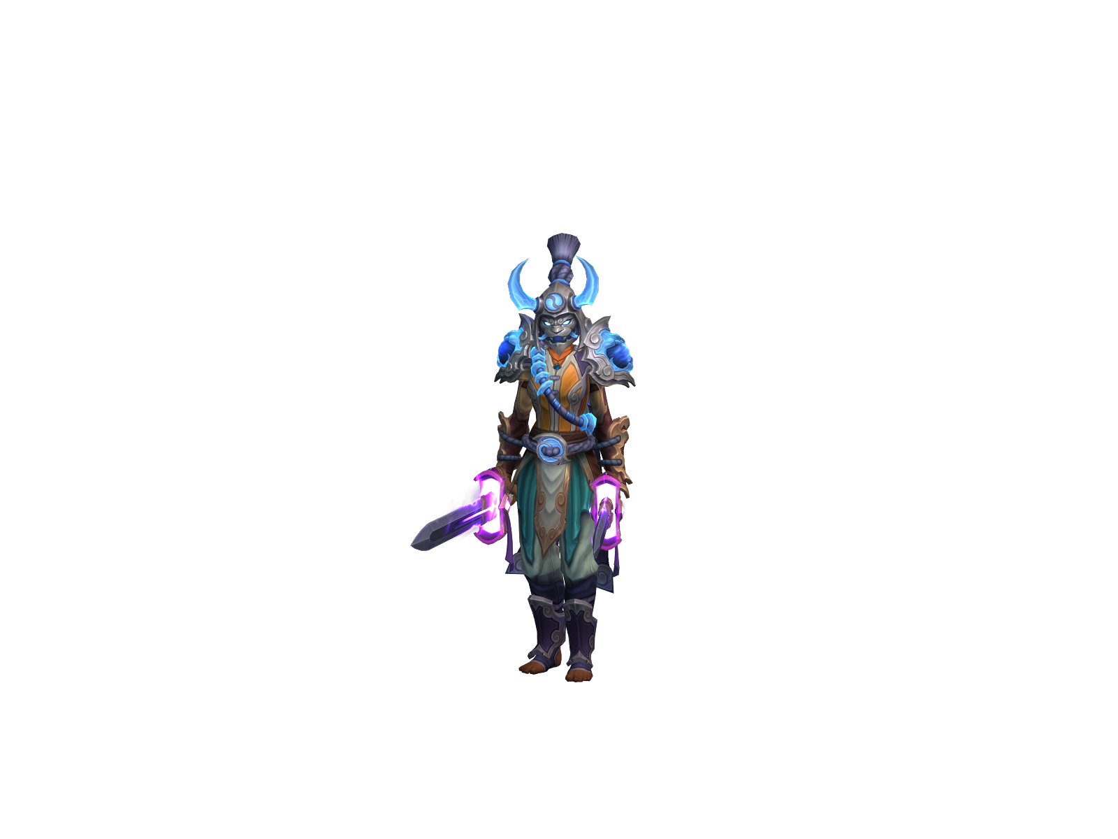 Gordafeax 3D character render