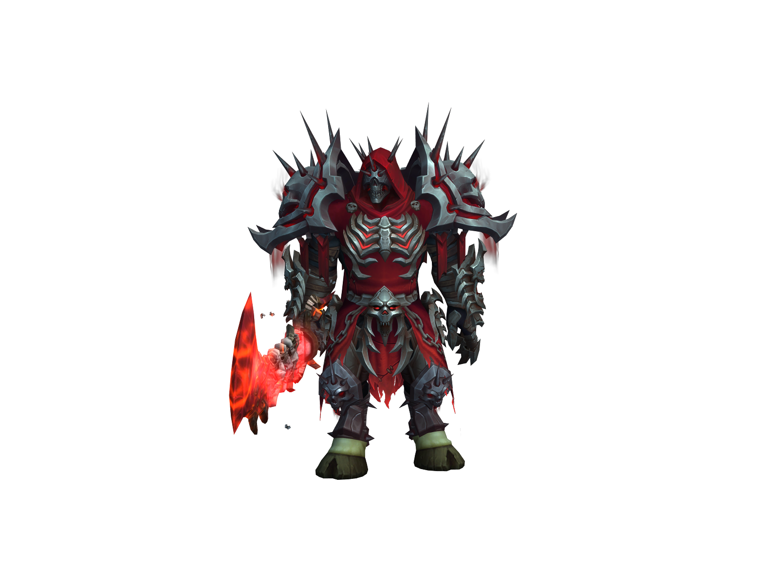 Raegon 3D character render