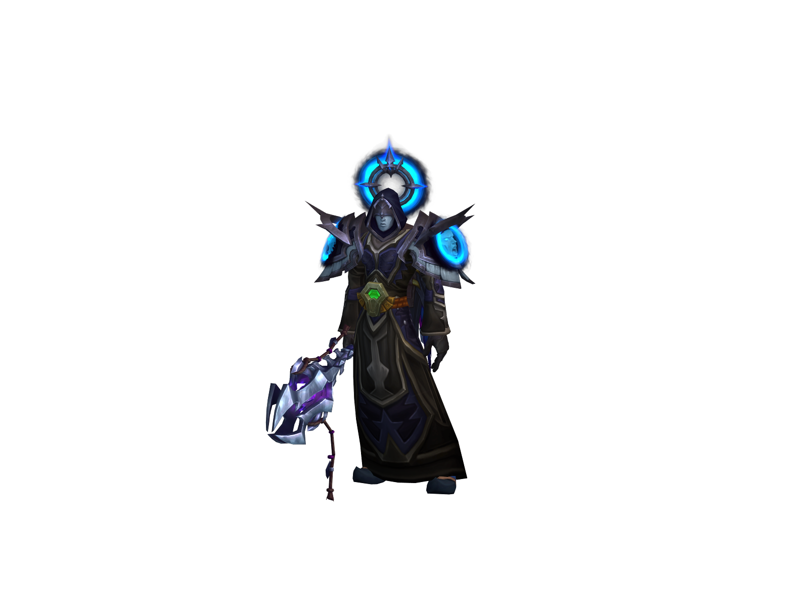 Sacredfen 3D character render