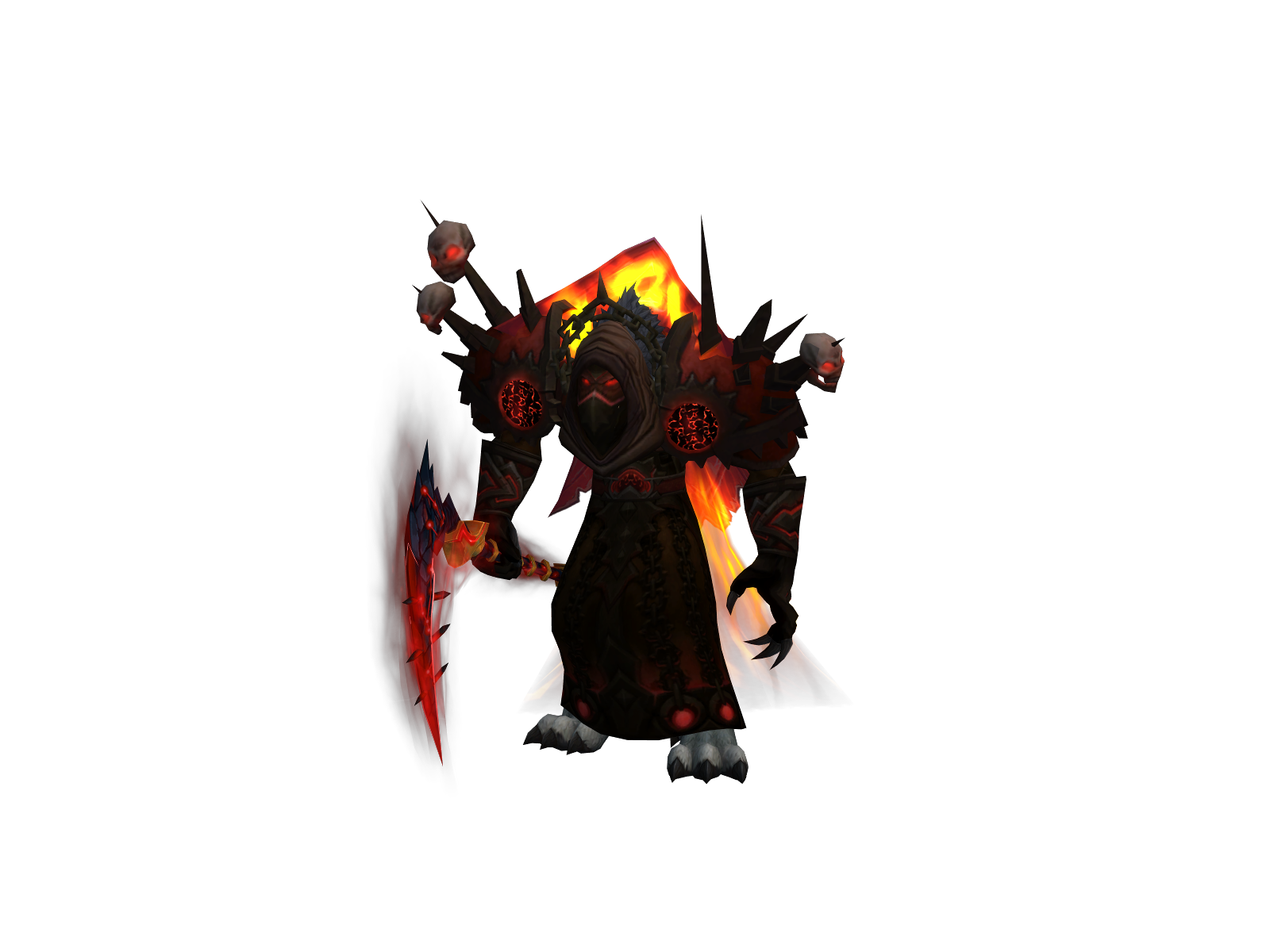 Infradiel 3D character render