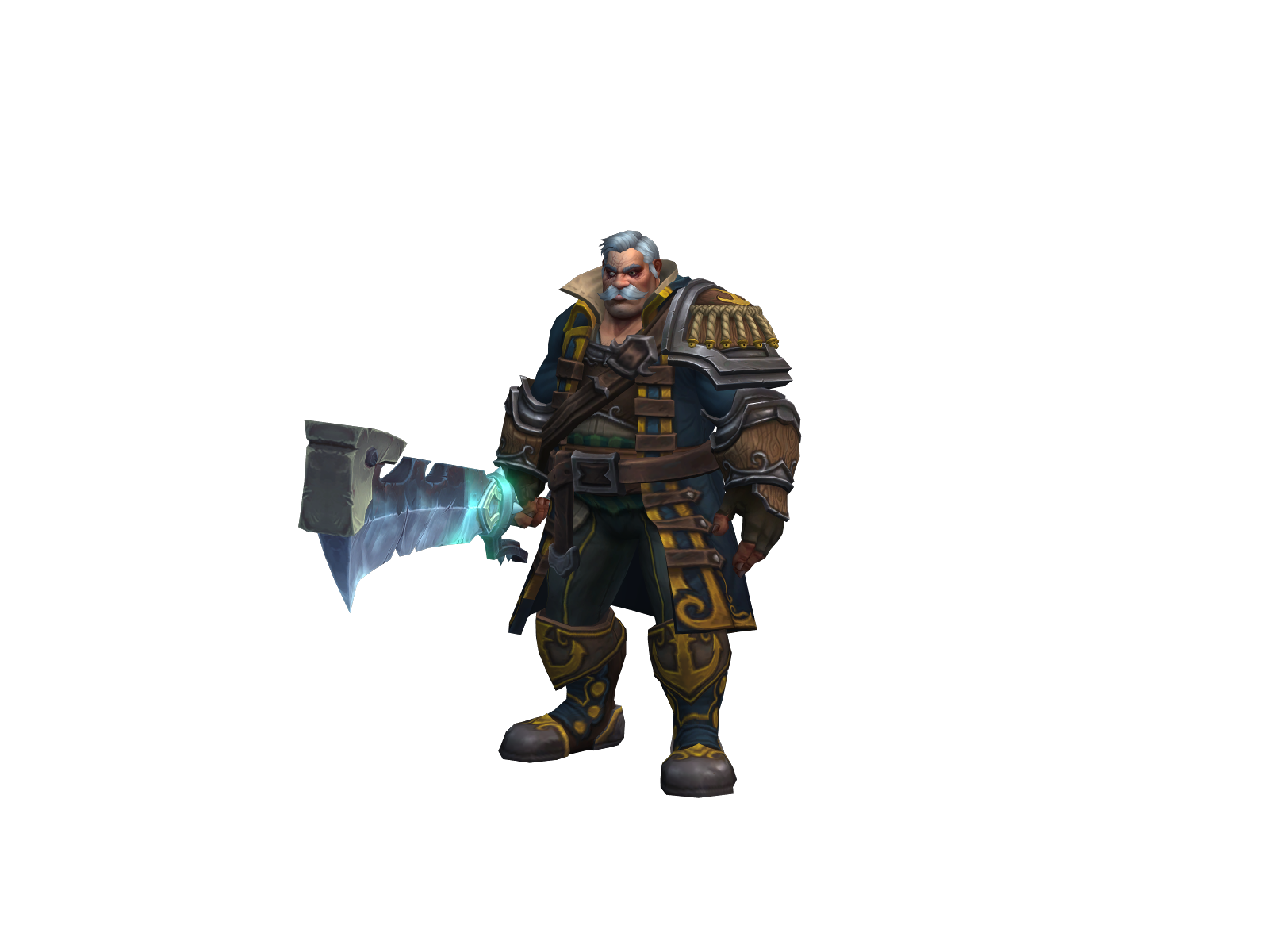 Grach 3D character render