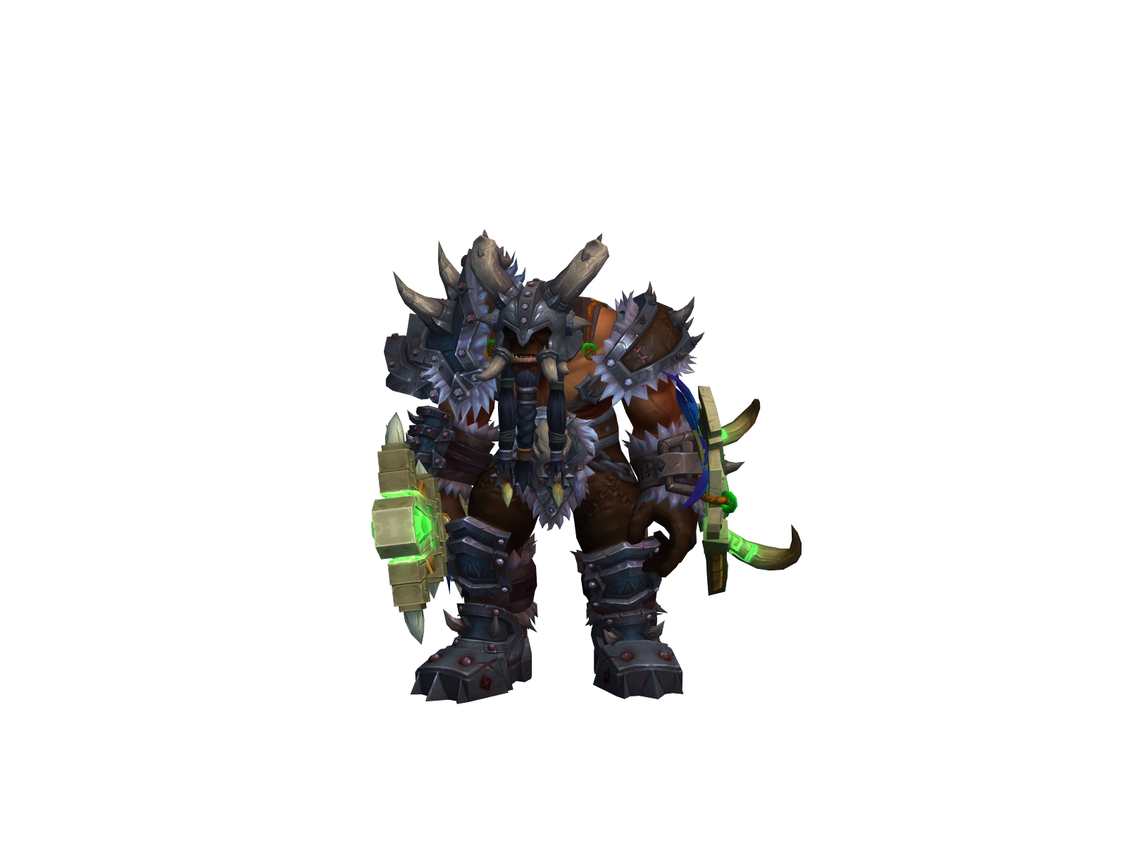 Narallan 3D character render