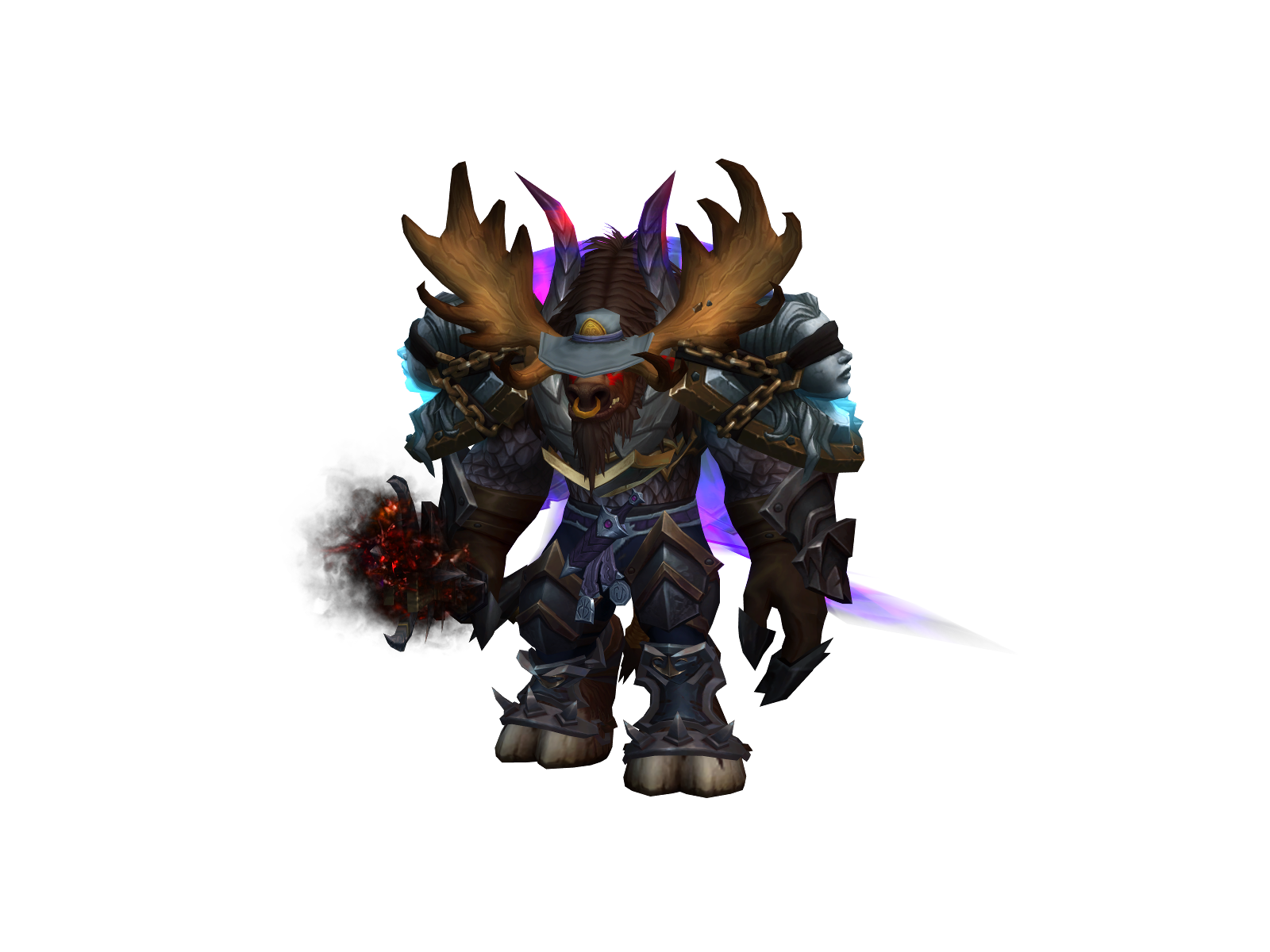 Garroté 3D character render