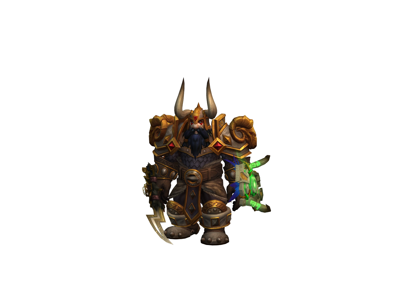 Drevner 3D character render
