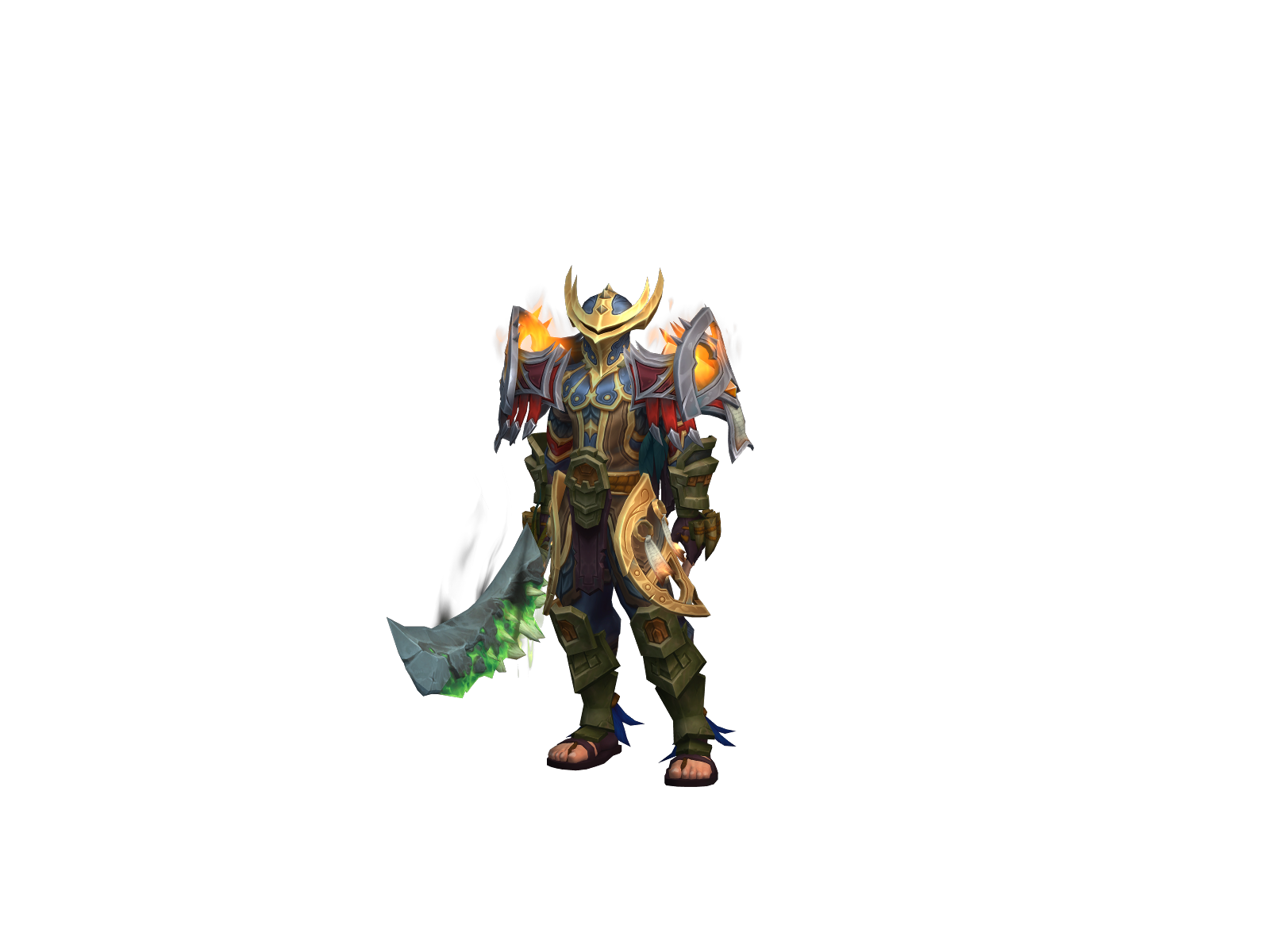 Anrak 3D character render