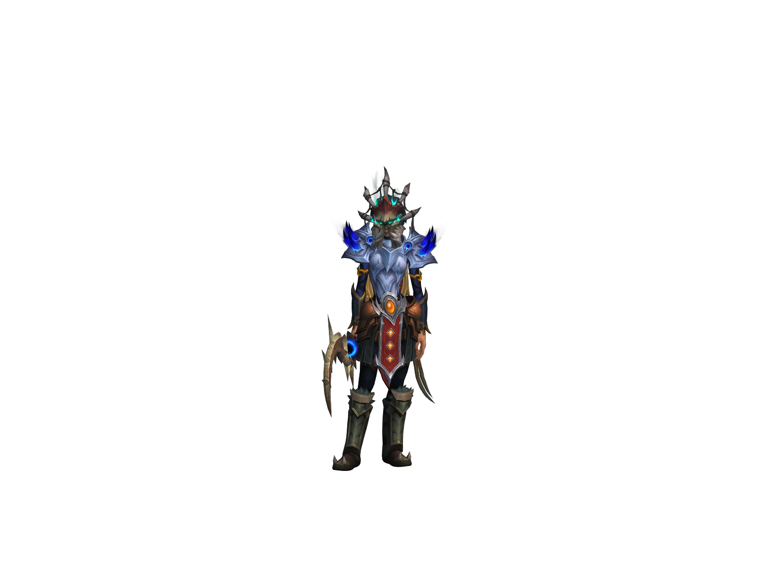 Radiance 3D character render