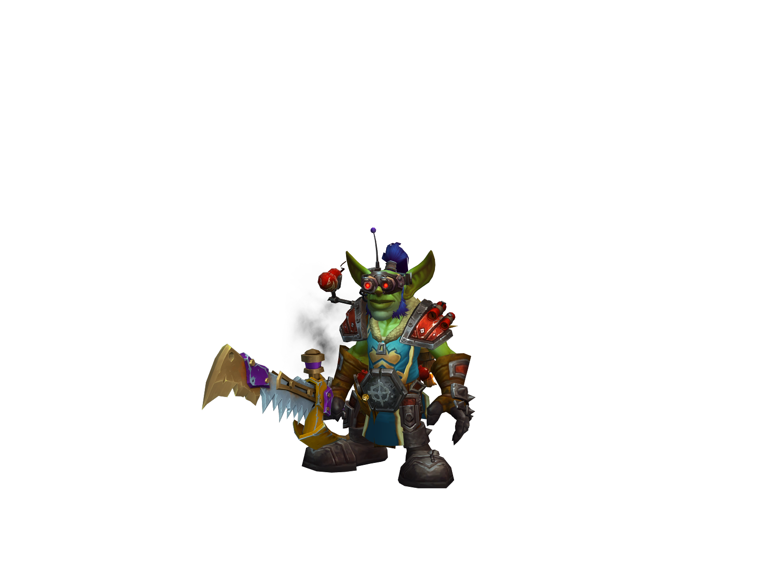 Darkamerica 3D character render