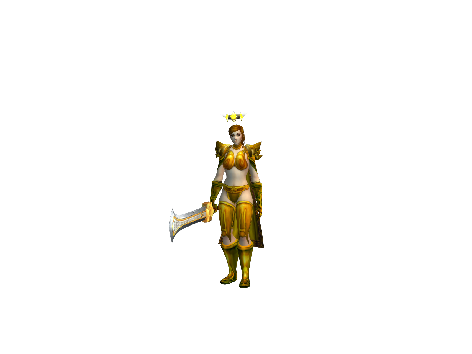 Arià 3D character render