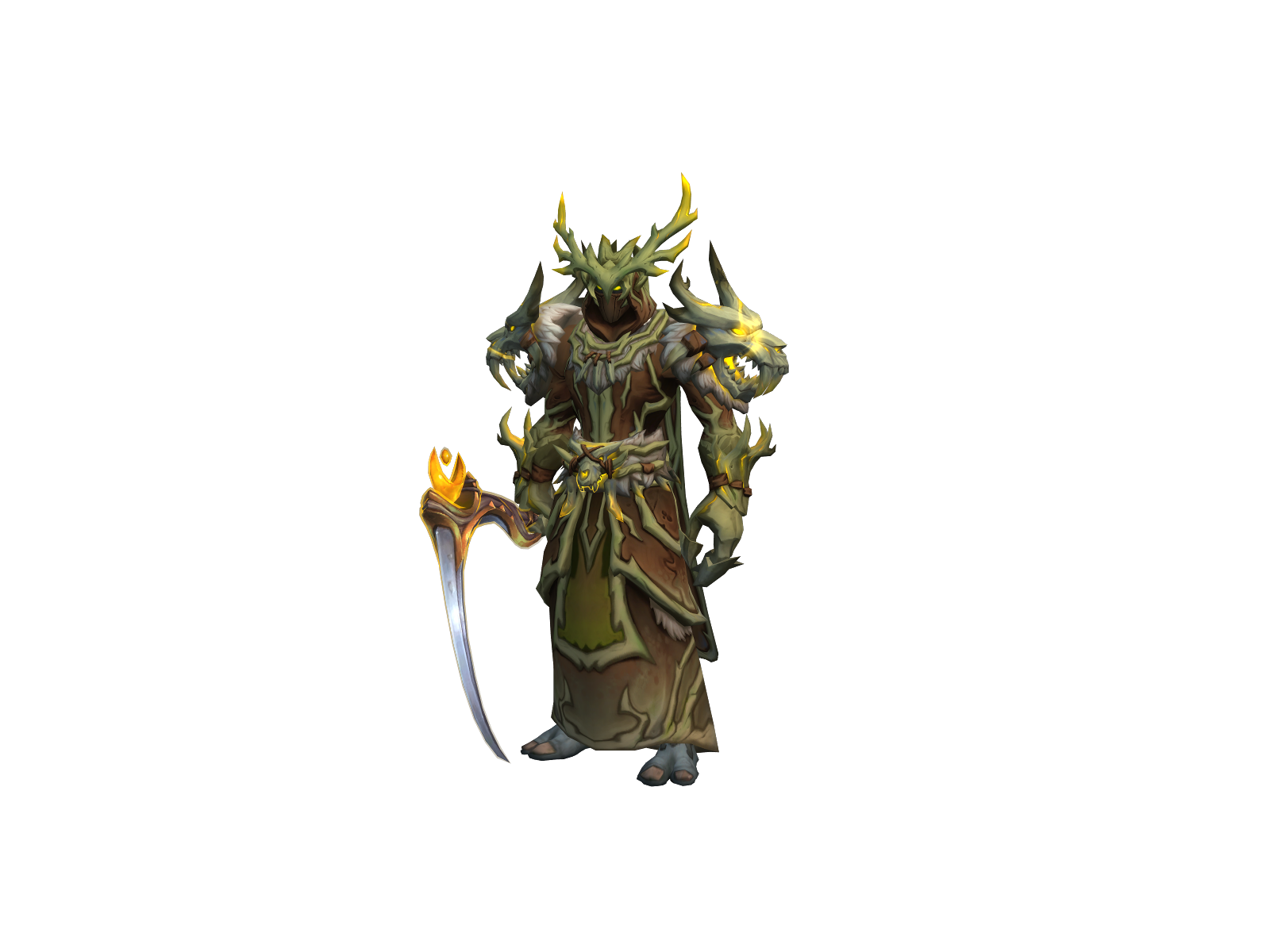 Therga 3D character render
