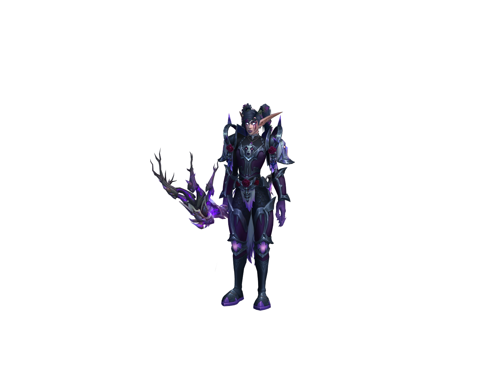 Evolet 3D character render