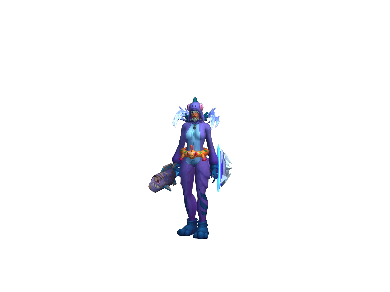 Aligheri 3D character render