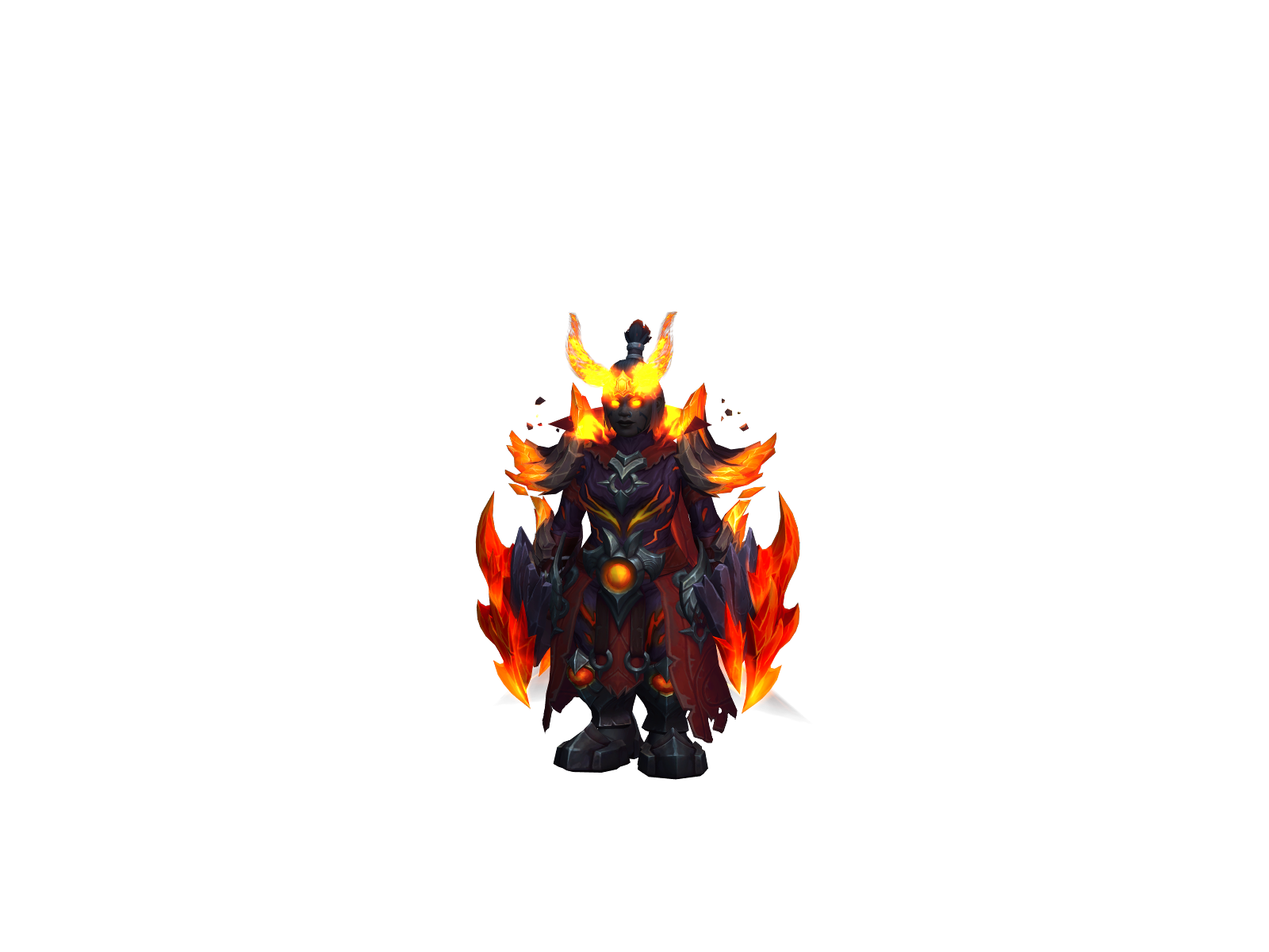 Torchic 3D character render
