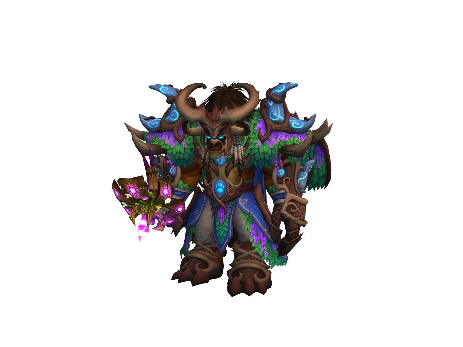 Ofshaka 3D character render