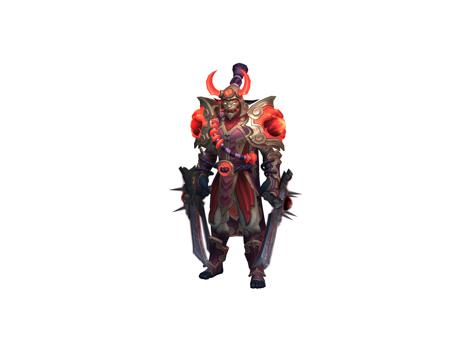Güenhwyvar 3D character render