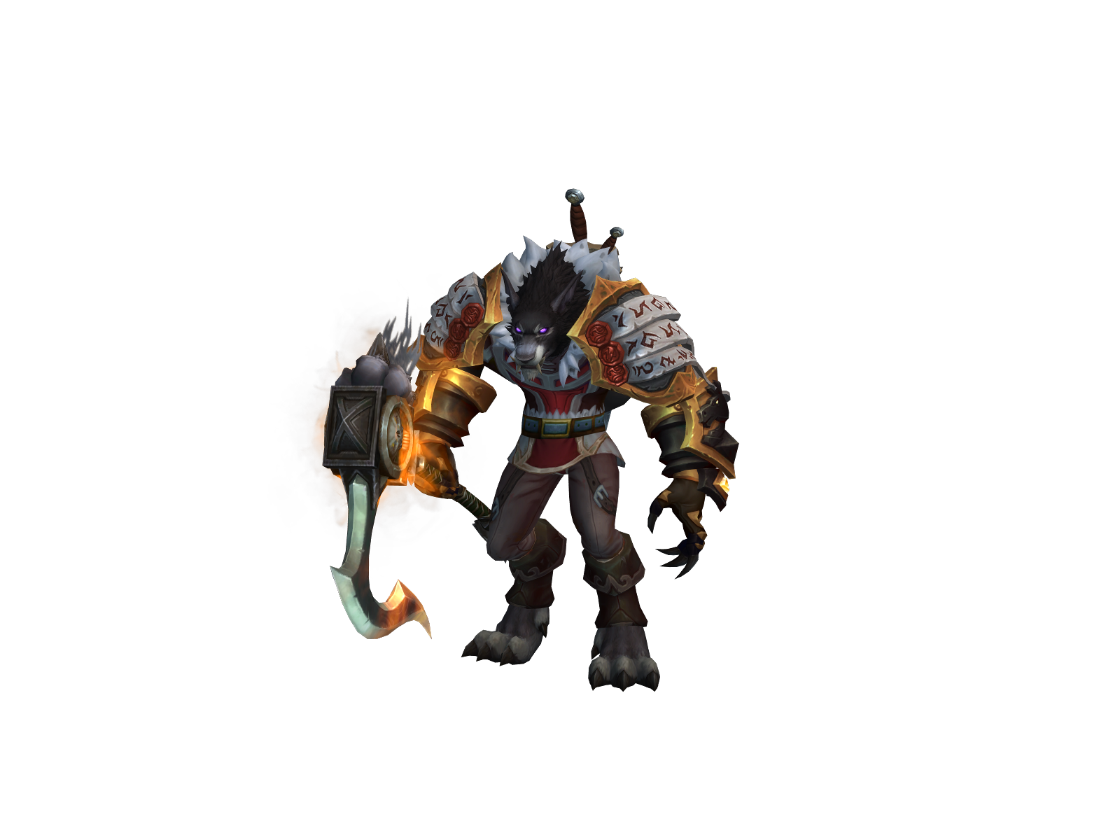 Srwea 3D character render