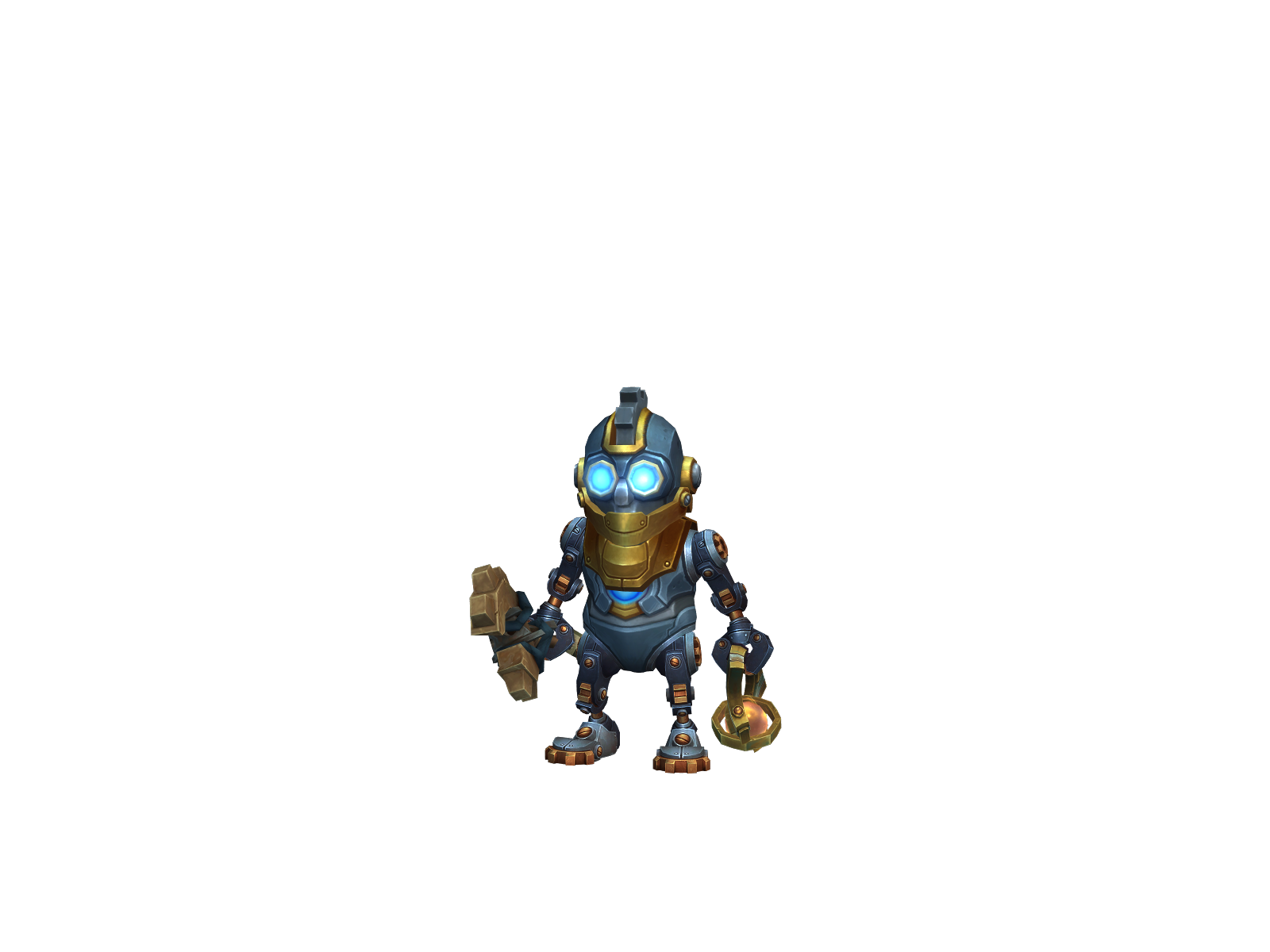 Angellow 3D character render