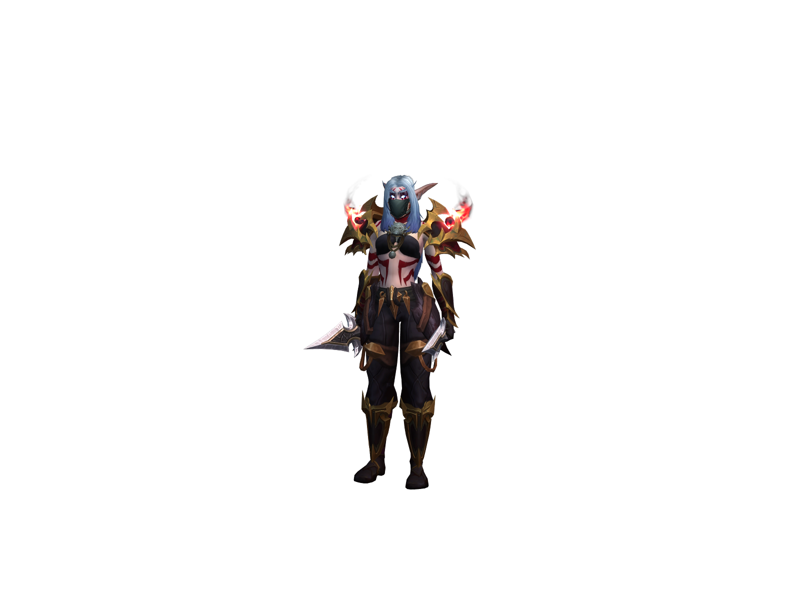 Aynrand 3D character render