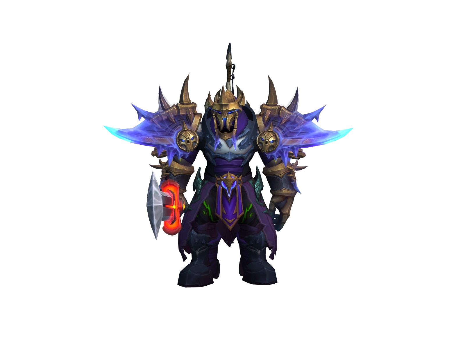 Kharizus 3D character render