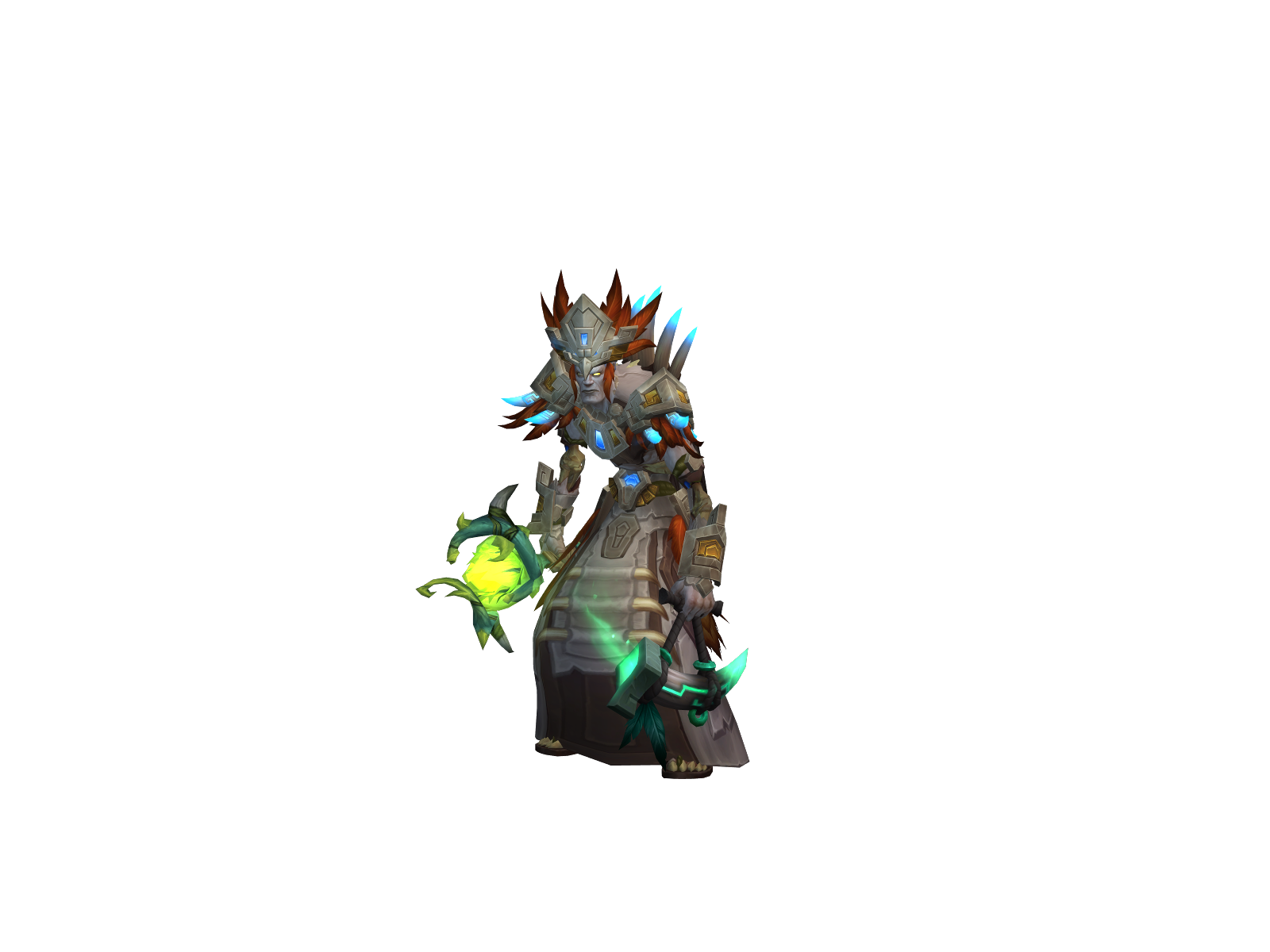 Tocru 3D character render
