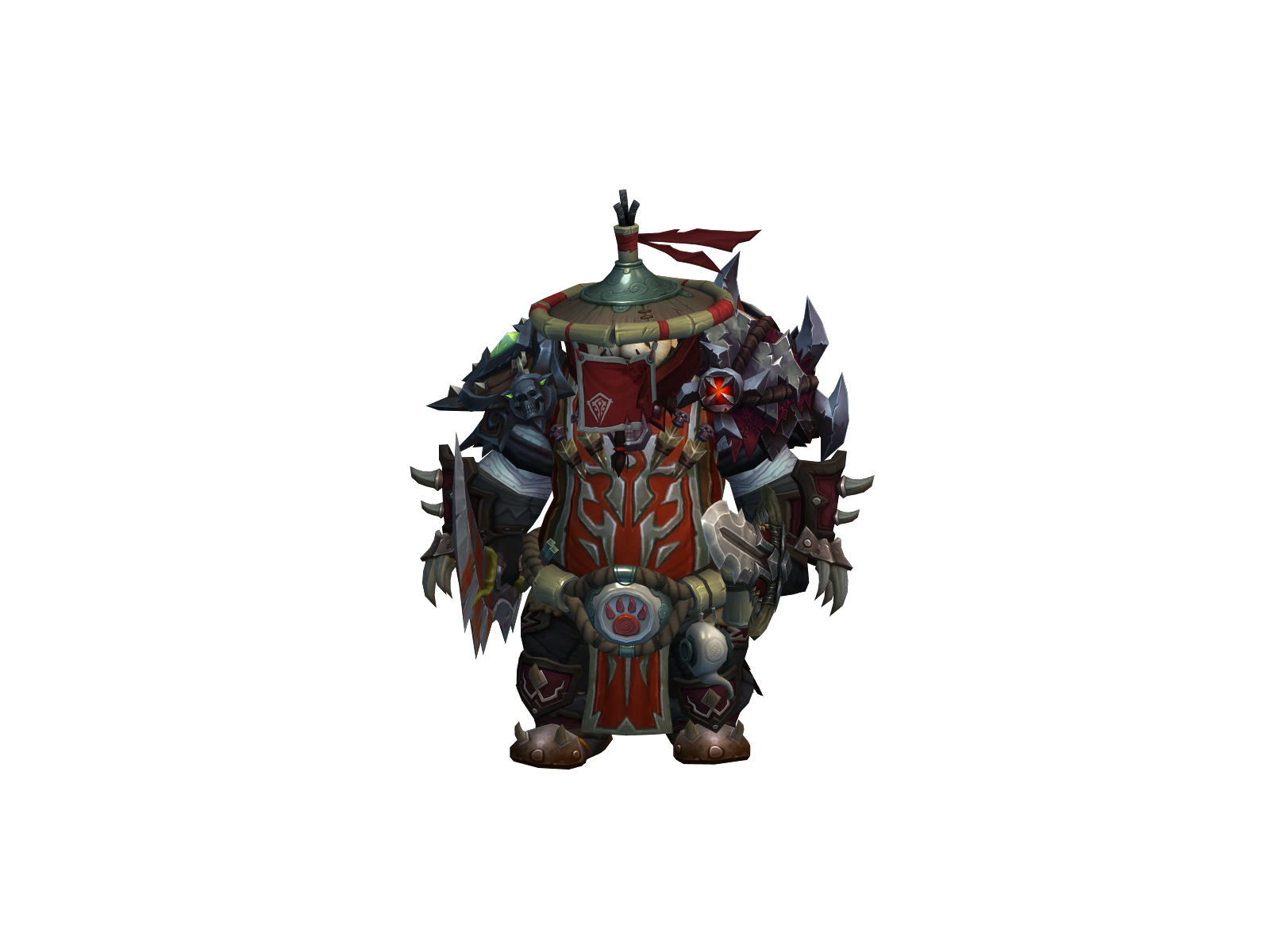 Shimao 3D character render
