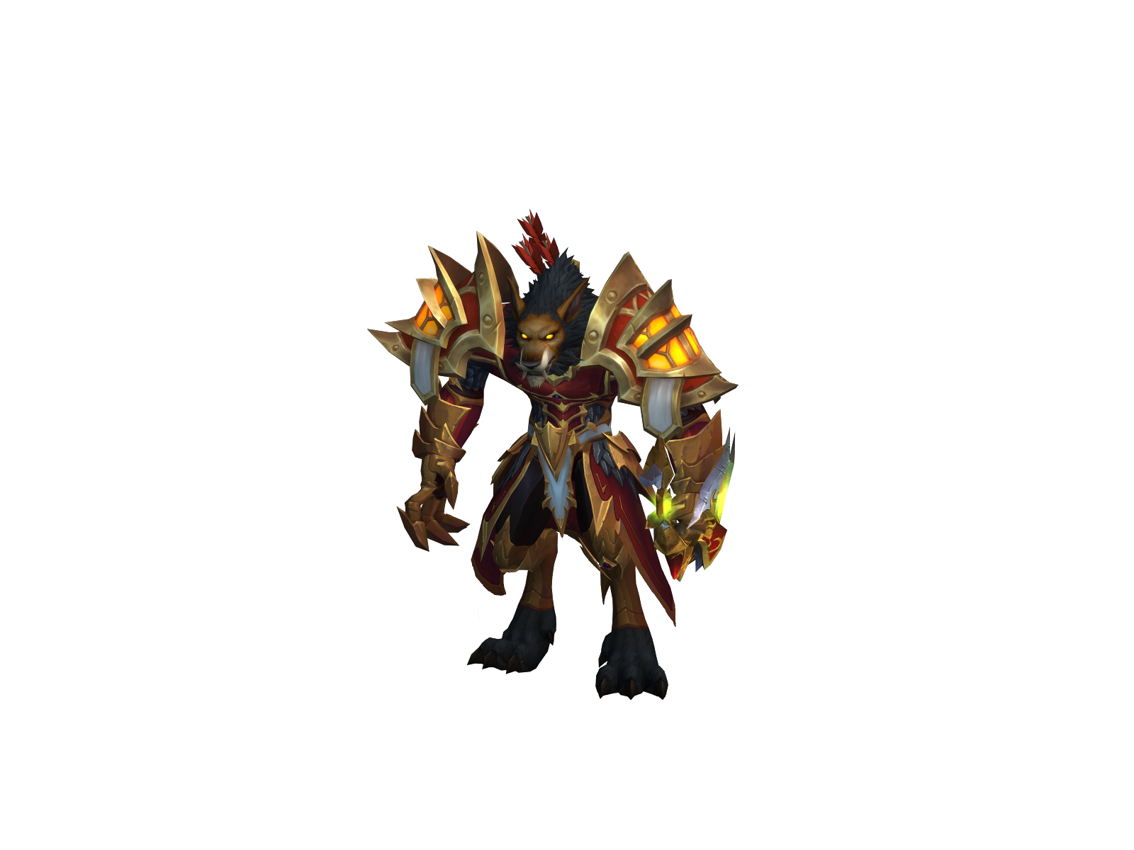 Shantak 3D character render