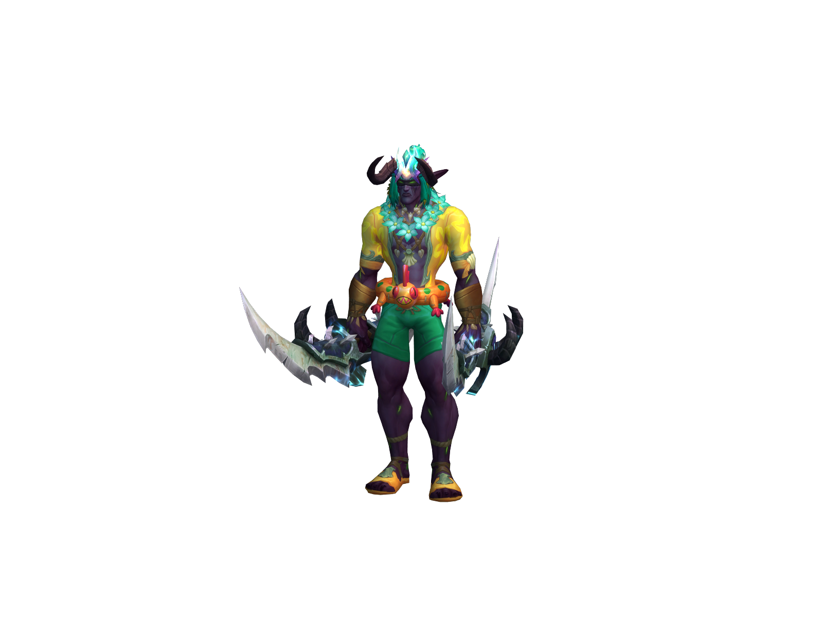 Alienzoor 3D character render