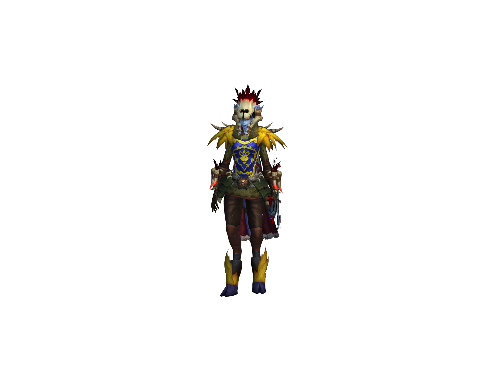 Itachila 3D character render