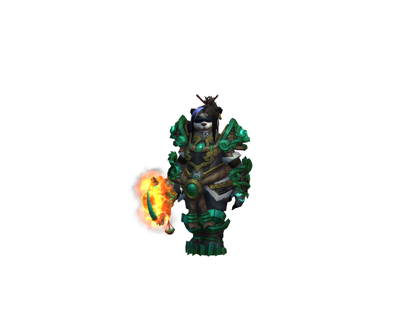 Hellisfog 3D character render