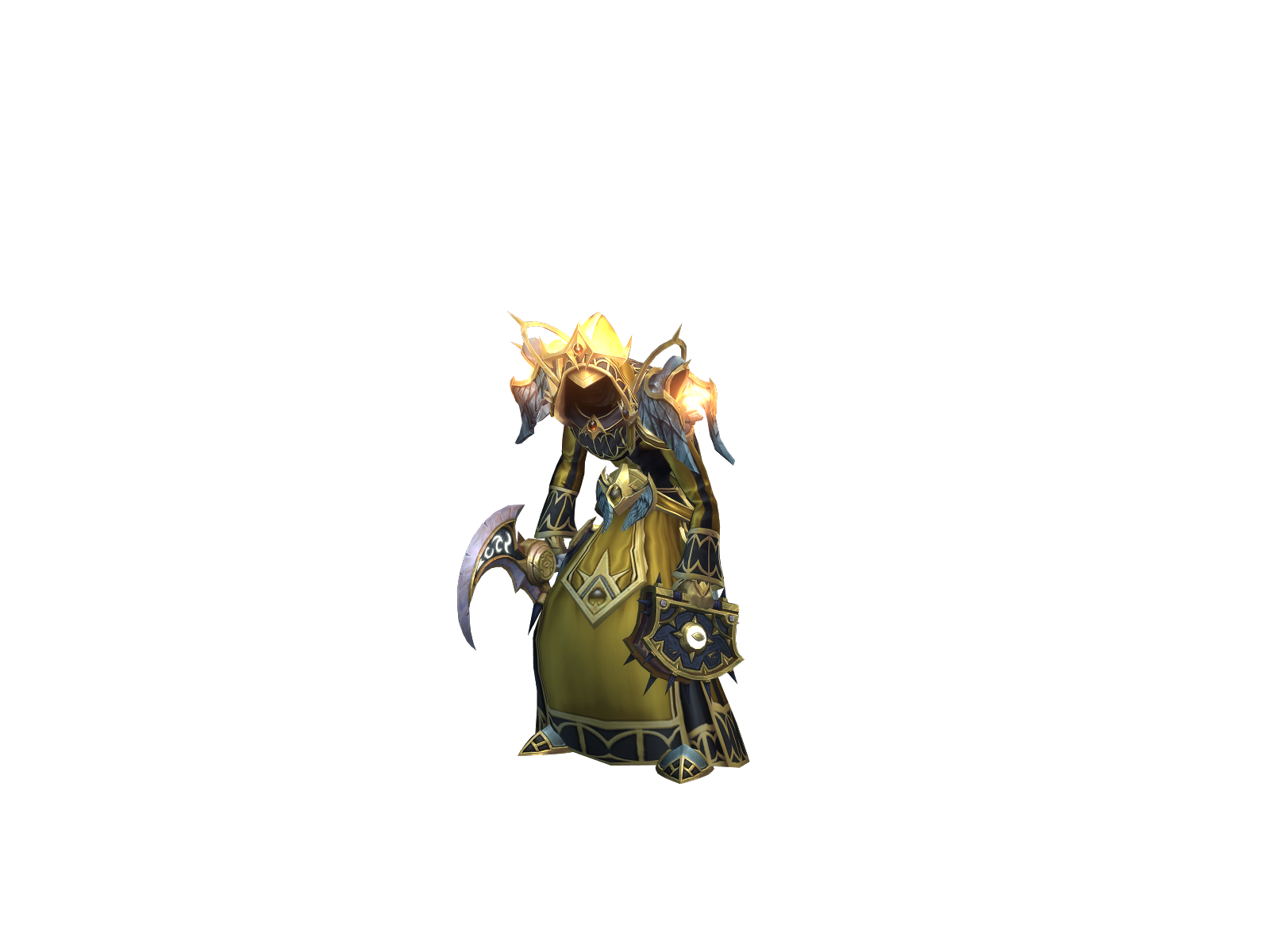 Shadeheal 3D character render