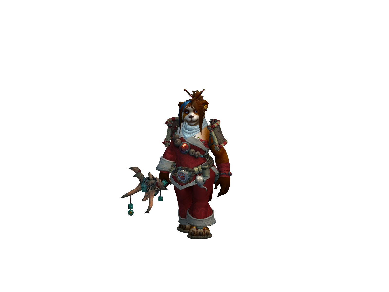 Anavara 3D character render