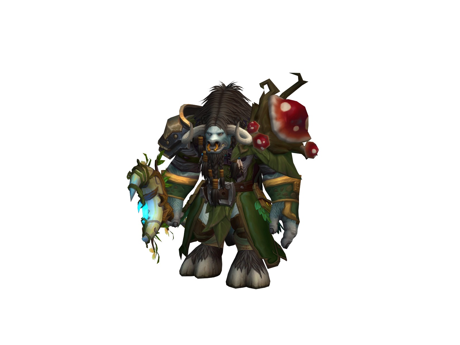 Asderell 3D character render